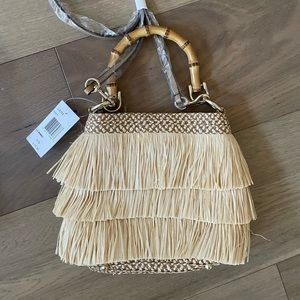 Eric Javits Lil Mambo straw bag, perfect for vacation, summer, NWT